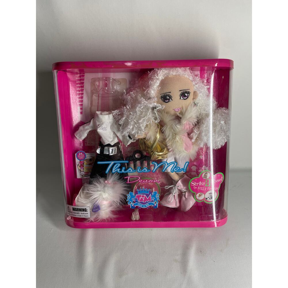TIM This is Me DEVON Doll New in Box 2006 Poseable Plush w Outfit Cepia